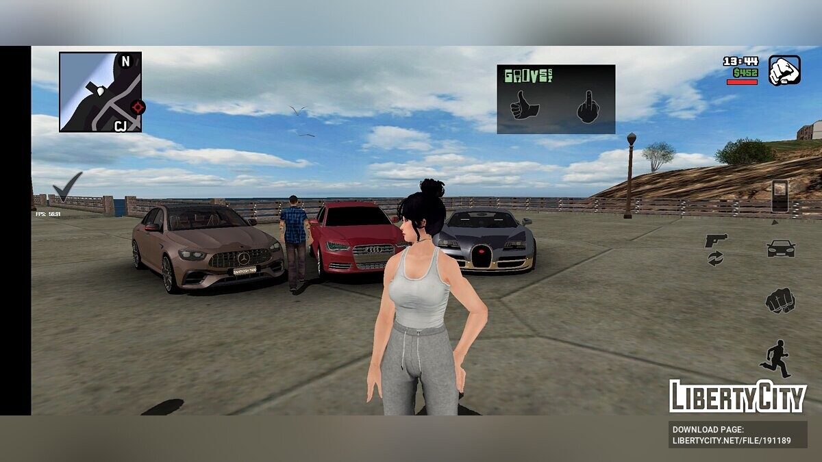Download Project 5 - GTA 5 Style Modpack for GTA San Andreas (iOS, Android)