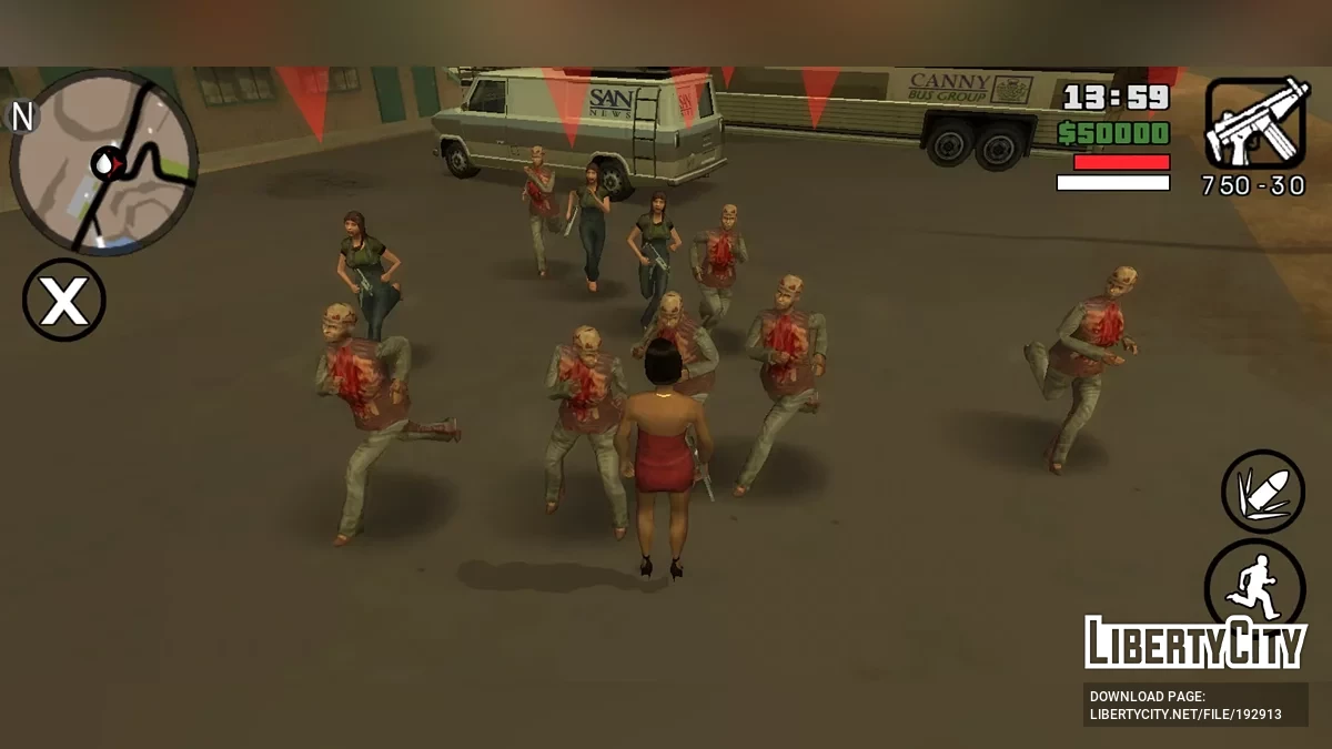 GTA Resident Evil 3 Mobile / GTA San Andreas (iOS, Android)