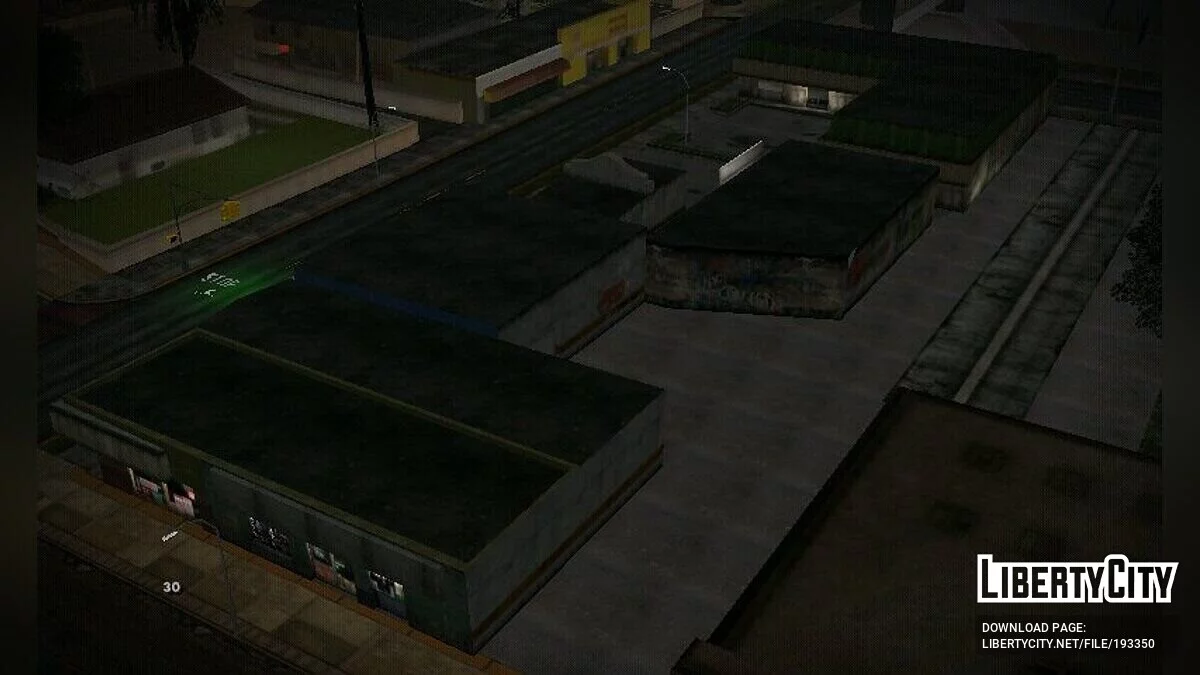 Retextured Ganton / GTA San Andreas (iOS, Android)
