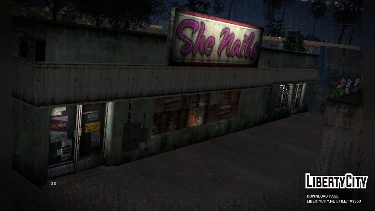 Retextured Ganton / GTA San Andreas (iOS, Android)