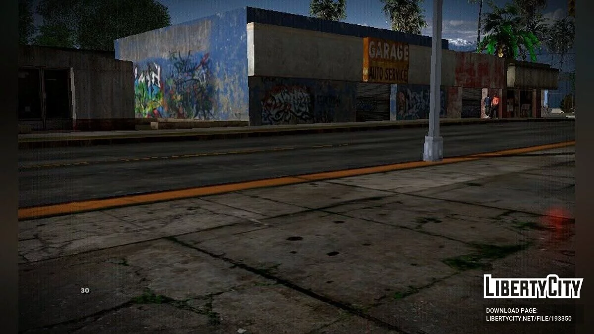 Retextured Ganton / GTA San Andreas (iOS, Android)