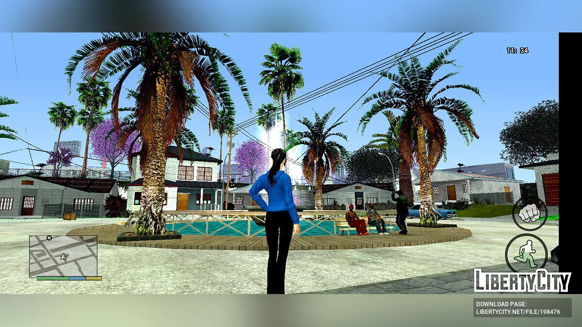 Mapeamento atualizado para Ganton / GTA San Andreas (iOS, Android)
