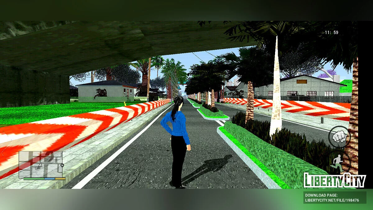 Mapeamento atualizado para Ganton / GTA San Andreas (iOS, Android)