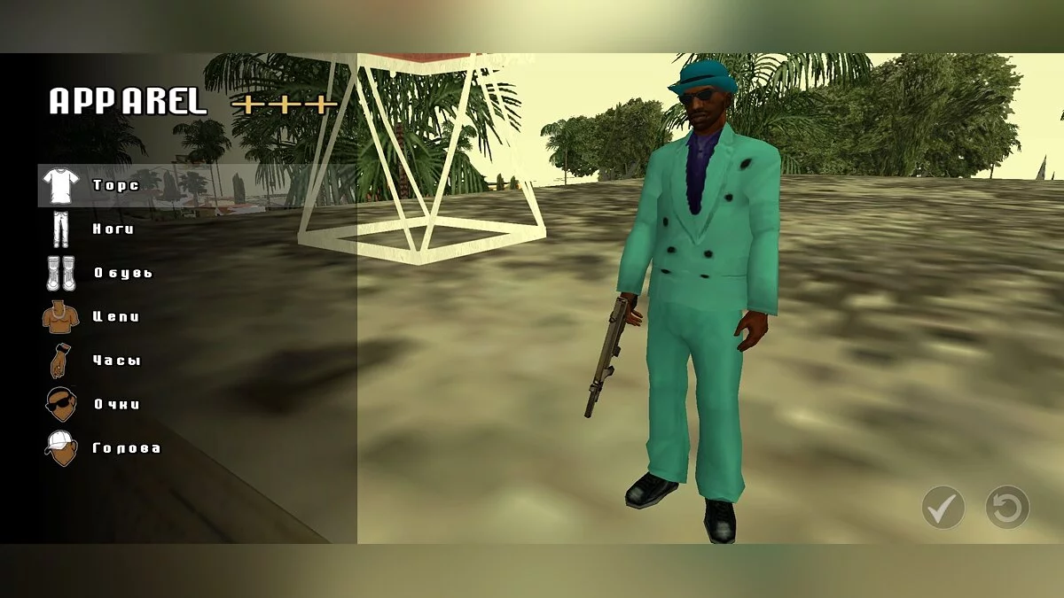 San Andreas у стилі Stories-версій / GTA San Andreas (iOS, Android)