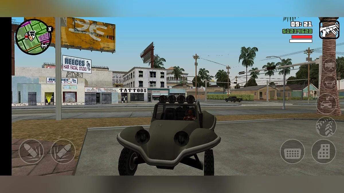 San Andreas у стилі Stories-версій / GTA San Andreas (iOS, Android)