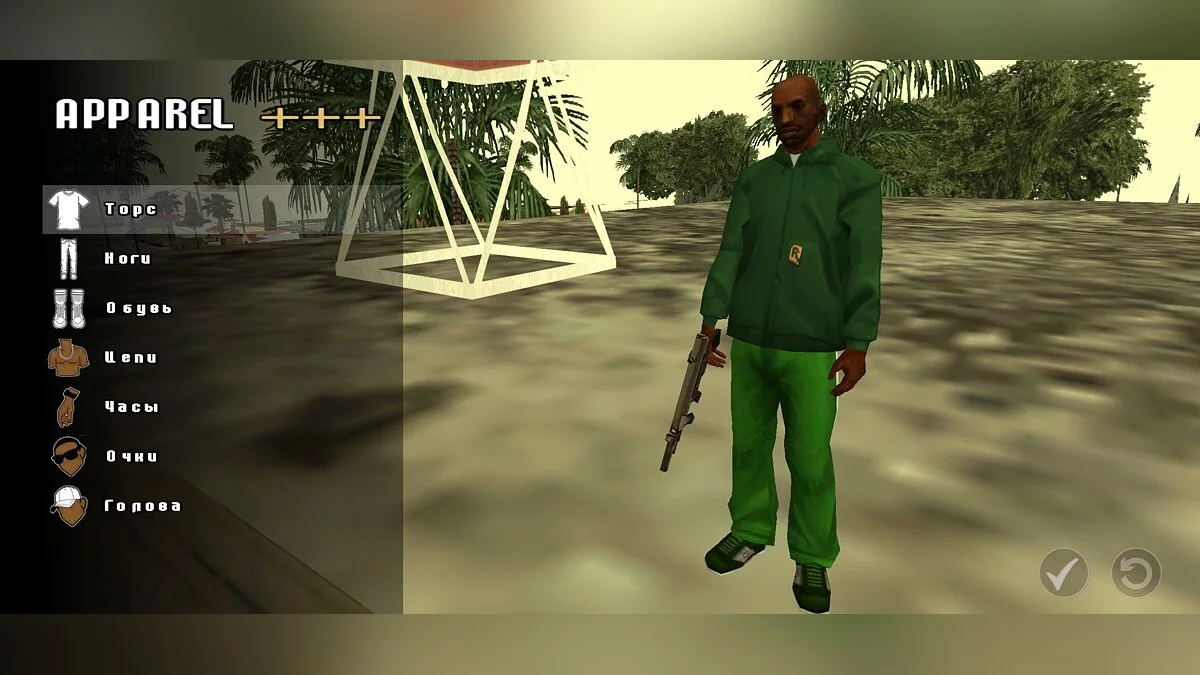 San Andreas у стилі Stories-версій / GTA San Andreas (iOS, Android)