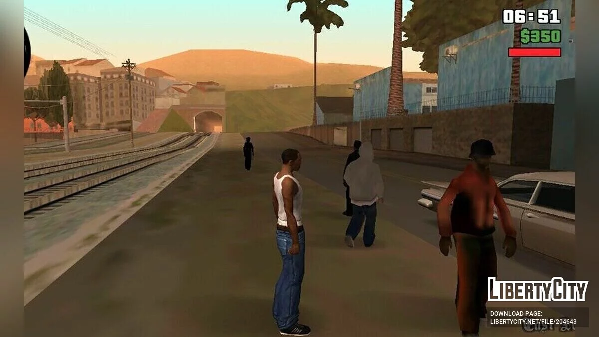 Jogo para dispositivos fracos / GTA San Andreas (iOS, Android)