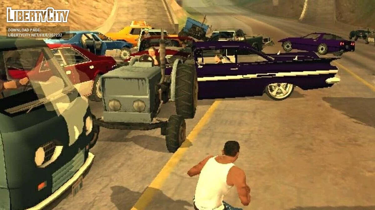 SA SUPER modpack v4.0 / GTA San Andreas (iOS, Android)
