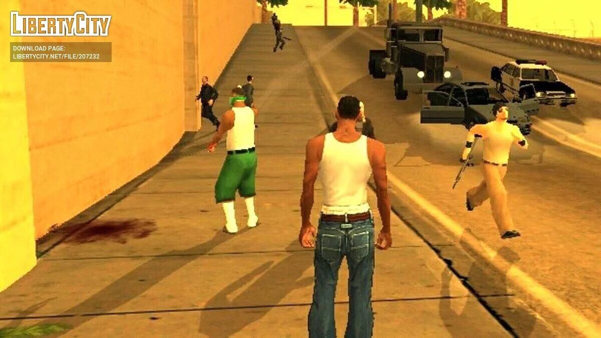SA SUPER modpack v4.0 / GTA San Andreas (iOS, Android)