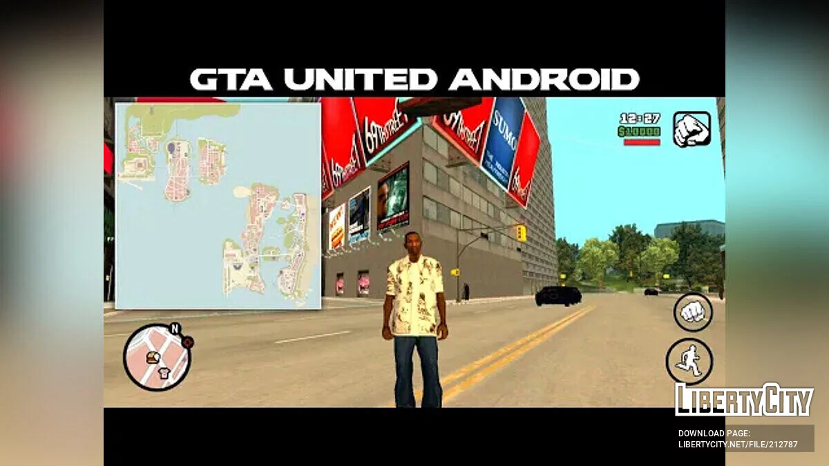 GTA United v1.2 BETA (Android) / GTA سان أندرياس (iOS، أندرويد)