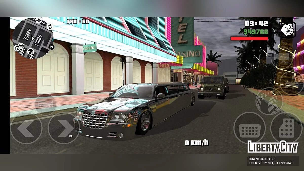 Modern Modpack with Nice Graphics and HQ Cars / GTA San Andreas (iOS, Android)