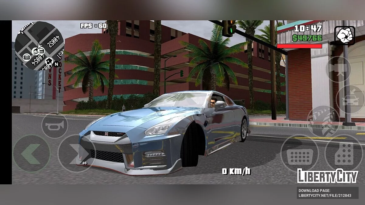 Modern Modpack with Nice Graphics and HQ Cars / GTA San Andreas (iOS, Android)