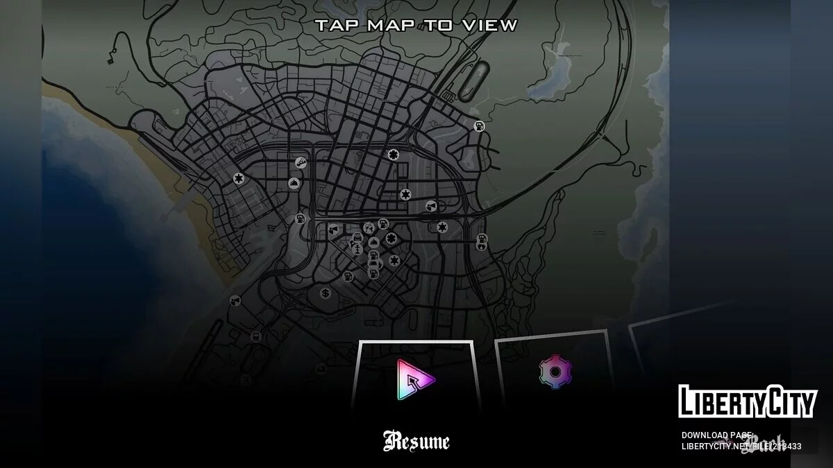 GTA V2SA Mobile [City] Beta 1.2 / GTA San Andreas (iOS, Android)