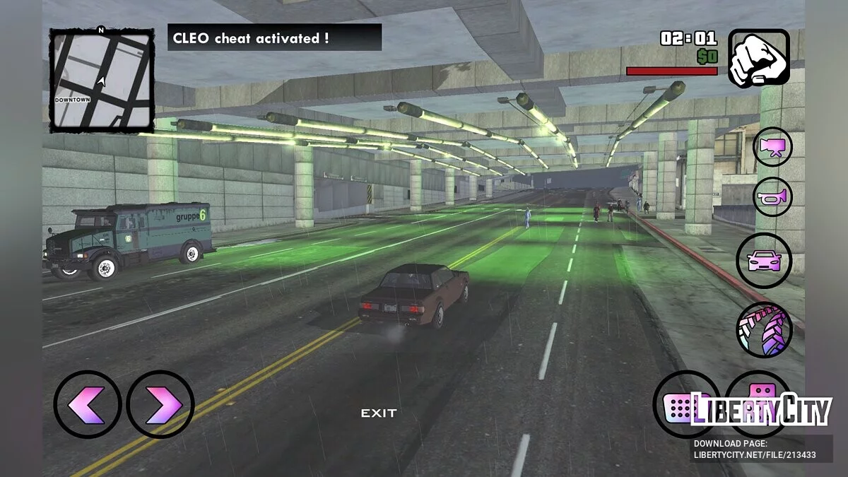 GTA V2SA Mobile [City] Beta 1.2 / GTA San Andreas (iOS, Android)