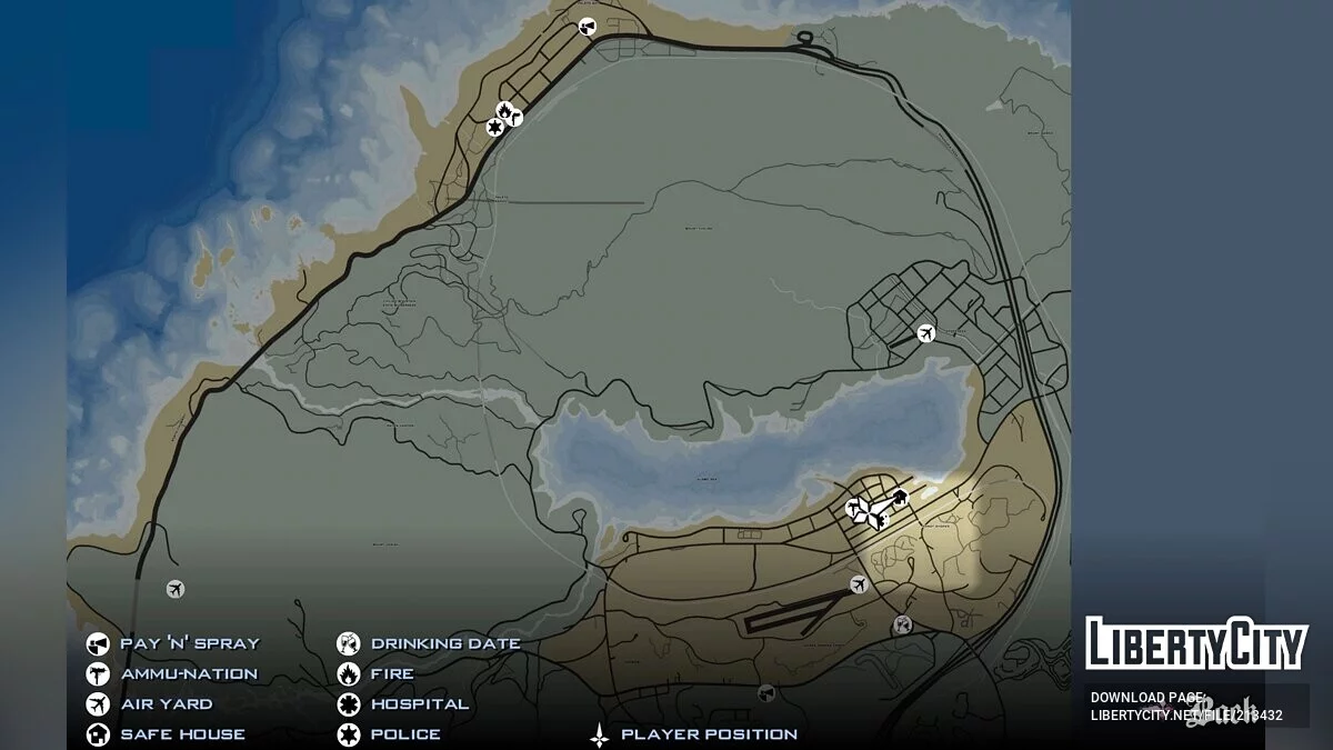 GTA V2SA Mobile [Countryside] Beta 1.2 / GTA سان أندرياس (iOS، أندرويد)