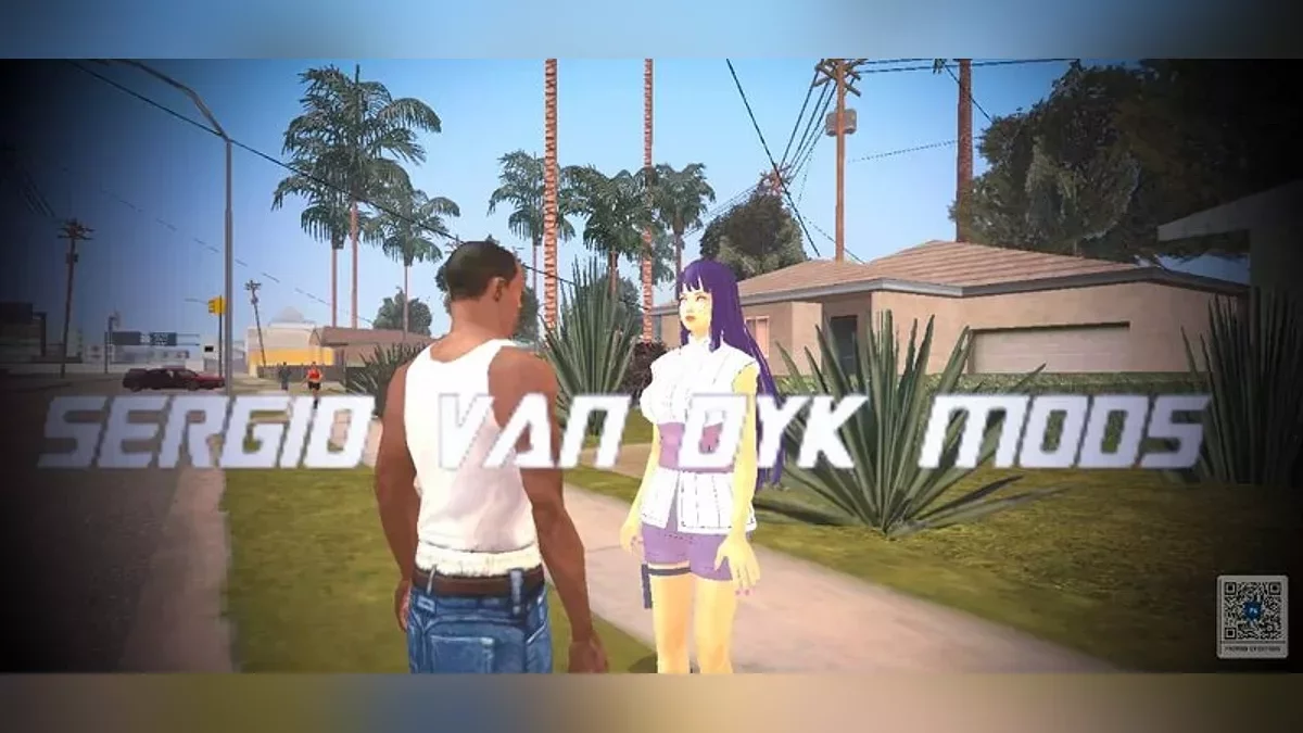 Голос Хінати як дівчини CJ тільки для Android / GTA San Andreas (iOS, Android)
