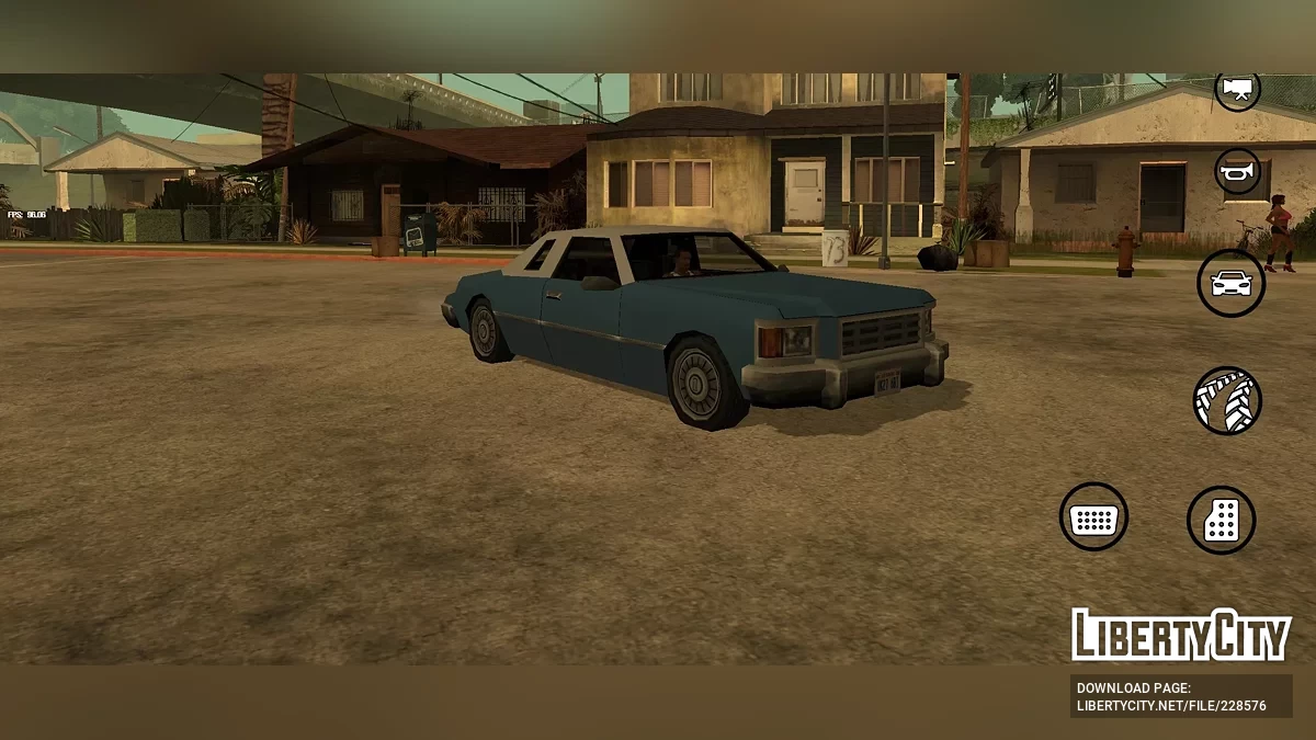 Perbaikan + peningkatan - Edisi Ghetto / GTA San Andreas (iOS, Android)