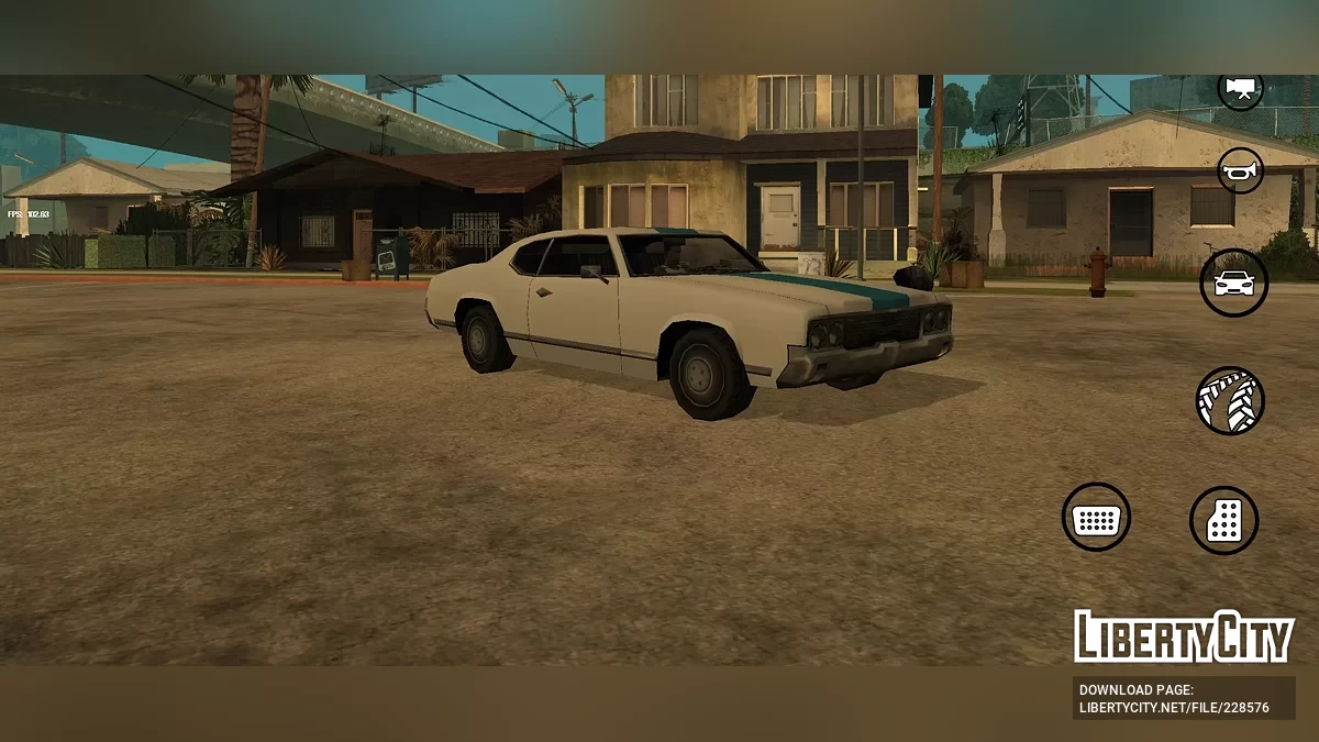 Perbaikan + peningkatan - Edisi Ghetto / GTA San Andreas (iOS, Android)