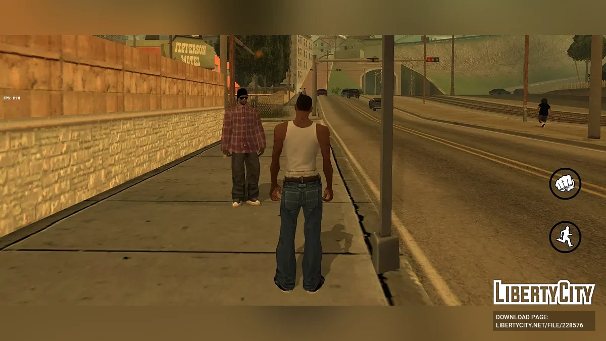Perbaikan + peningkatan - Edisi Ghetto / GTA San Andreas (iOS, Android)