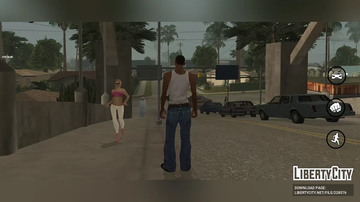 Perbaikan + peningkatan - Edisi Ghetto / GTA San Andreas (iOS, Android)