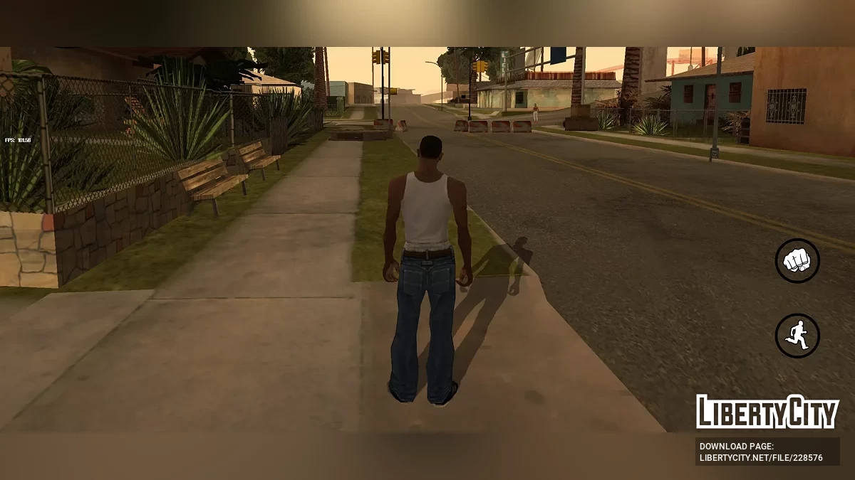 Perbaikan + peningkatan - Edisi Ghetto / GTA San Andreas (iOS, Android)