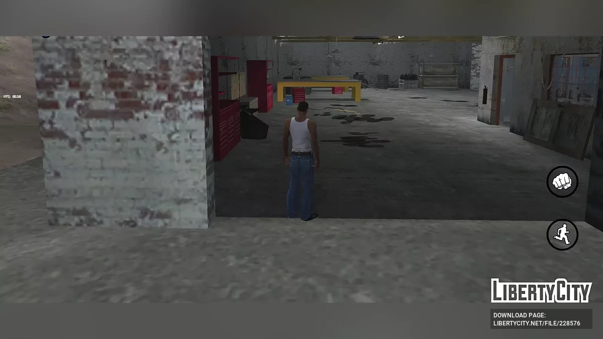 Perbaikan + peningkatan - Edisi Ghetto / GTA San Andreas (iOS, Android)