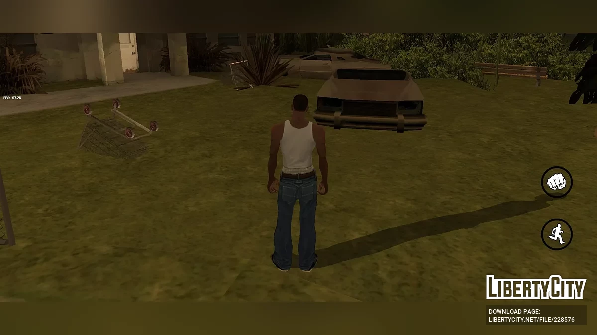 Perbaikan + peningkatan - Edisi Ghetto / GTA San Andreas (iOS, Android)