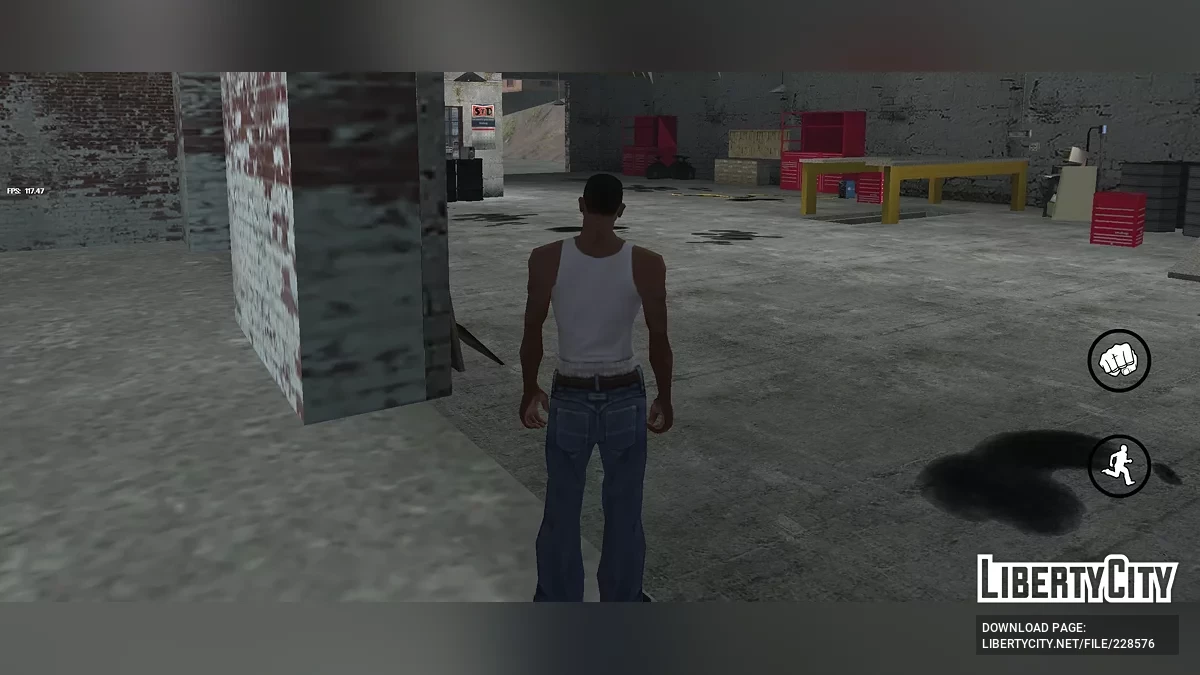 Perbaikan + peningkatan - Edisi Ghetto / GTA San Andreas (iOS, Android)
