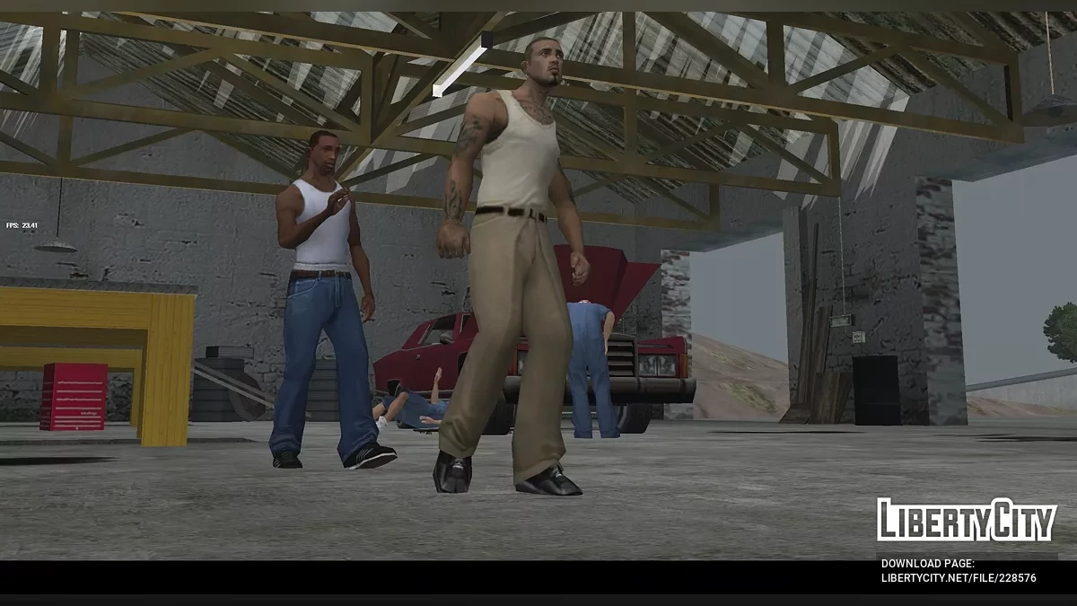 Perbaikan + peningkatan - Edisi Ghetto / GTA San Andreas (iOS, Android)