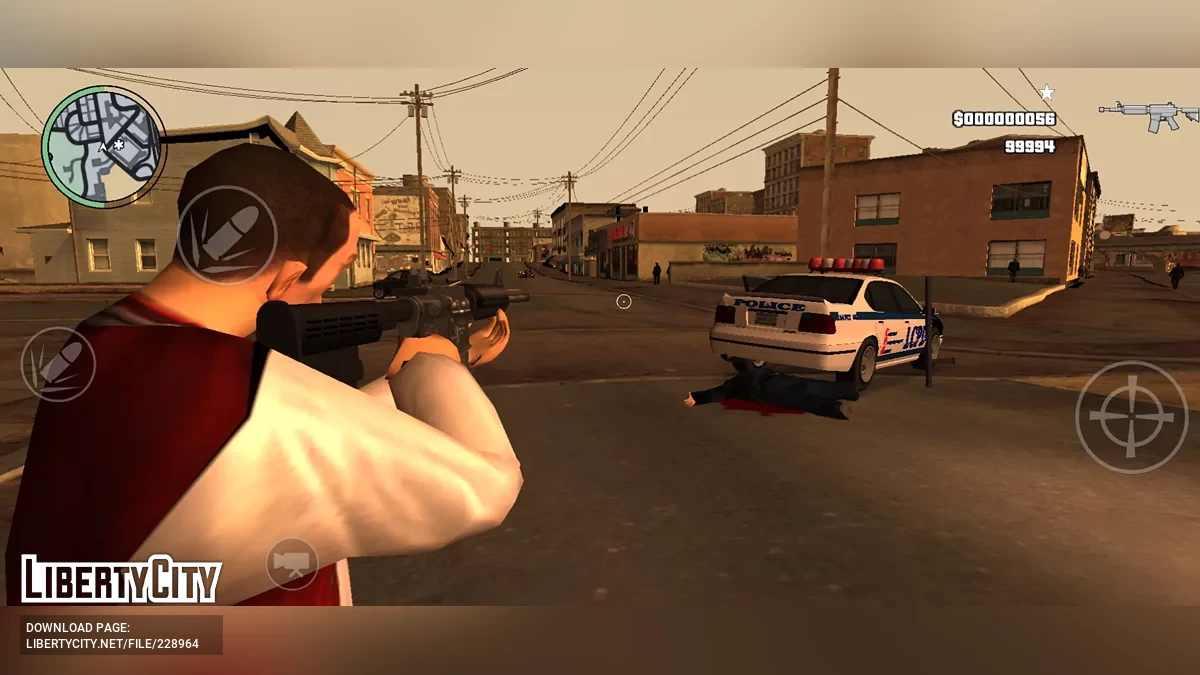 Мод GTA 4 / GTA San Andreas (iOS, Android)