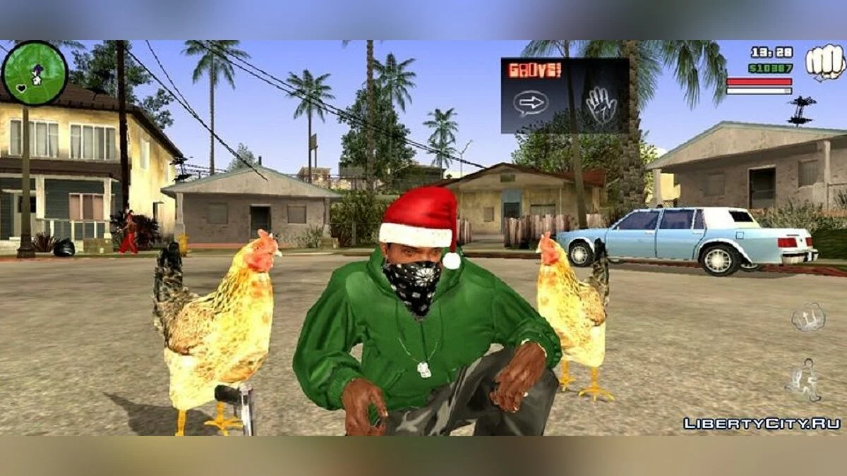 Gorro Navideño / GTA San Andreas (iOS, Android)