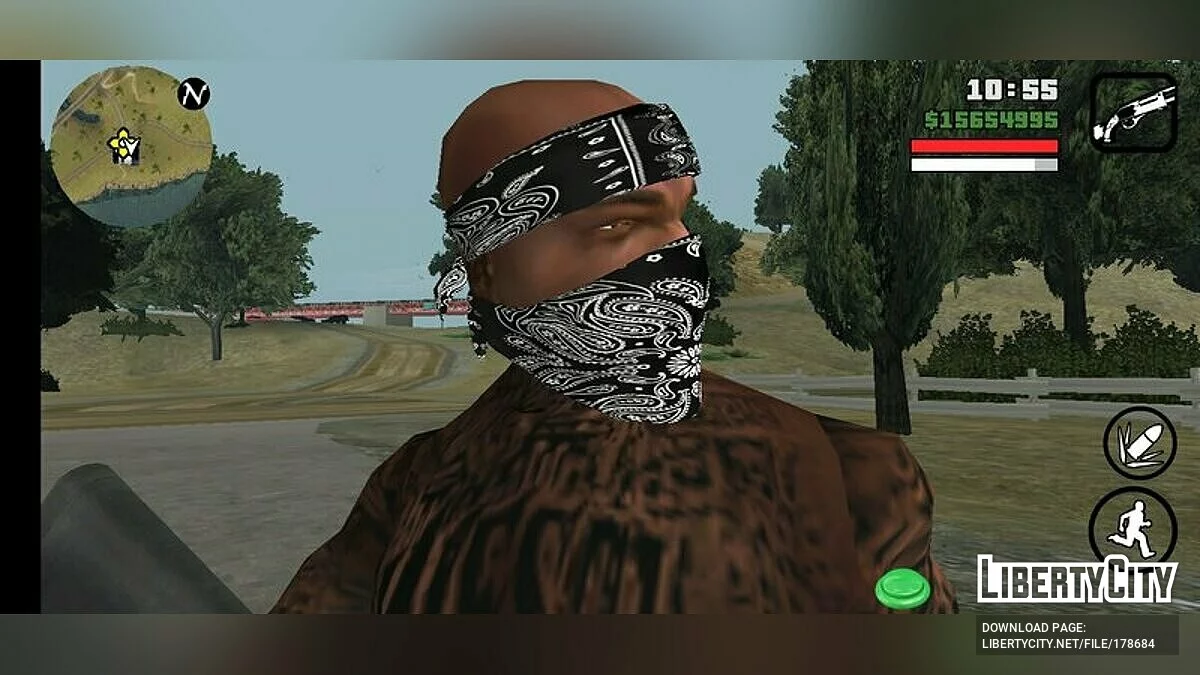 HQ bandana / GTA San Andreas (iOS, Android)