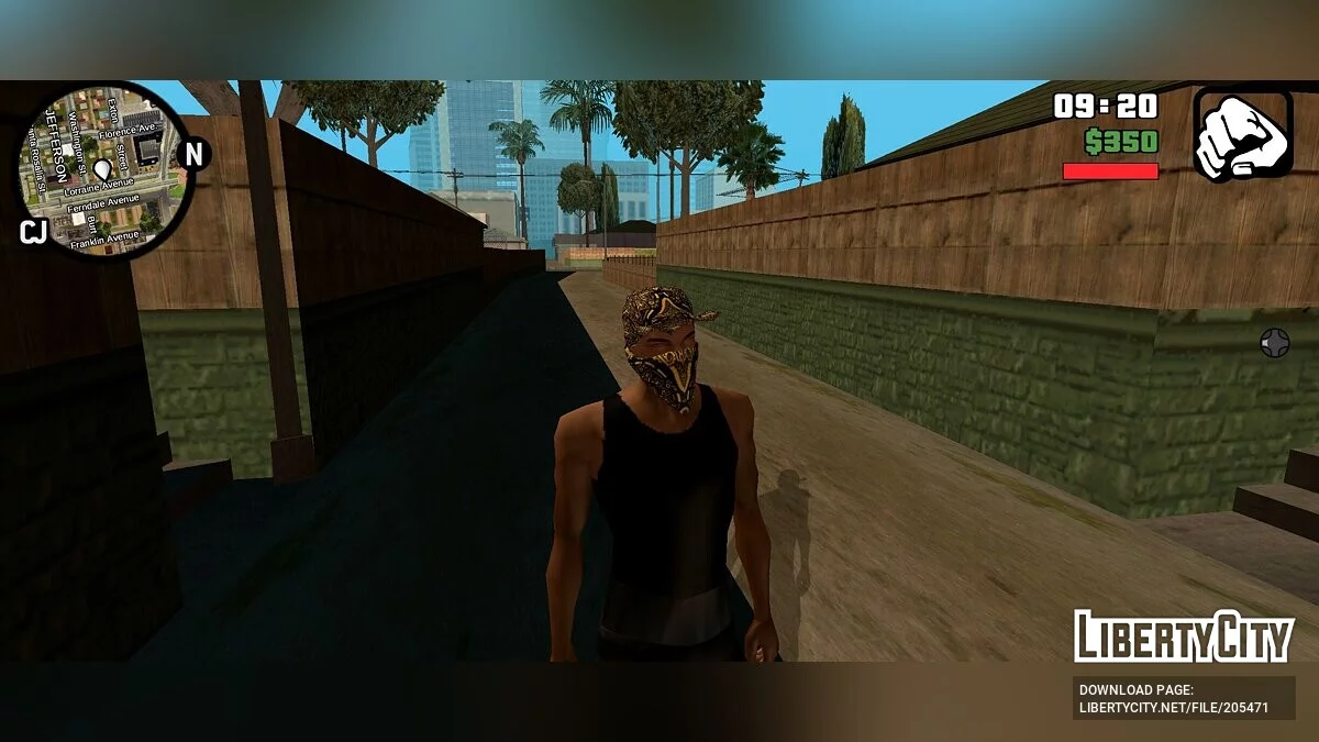 Nouveau Bandana Jaune / GTA San Andreas (iOS, Android)