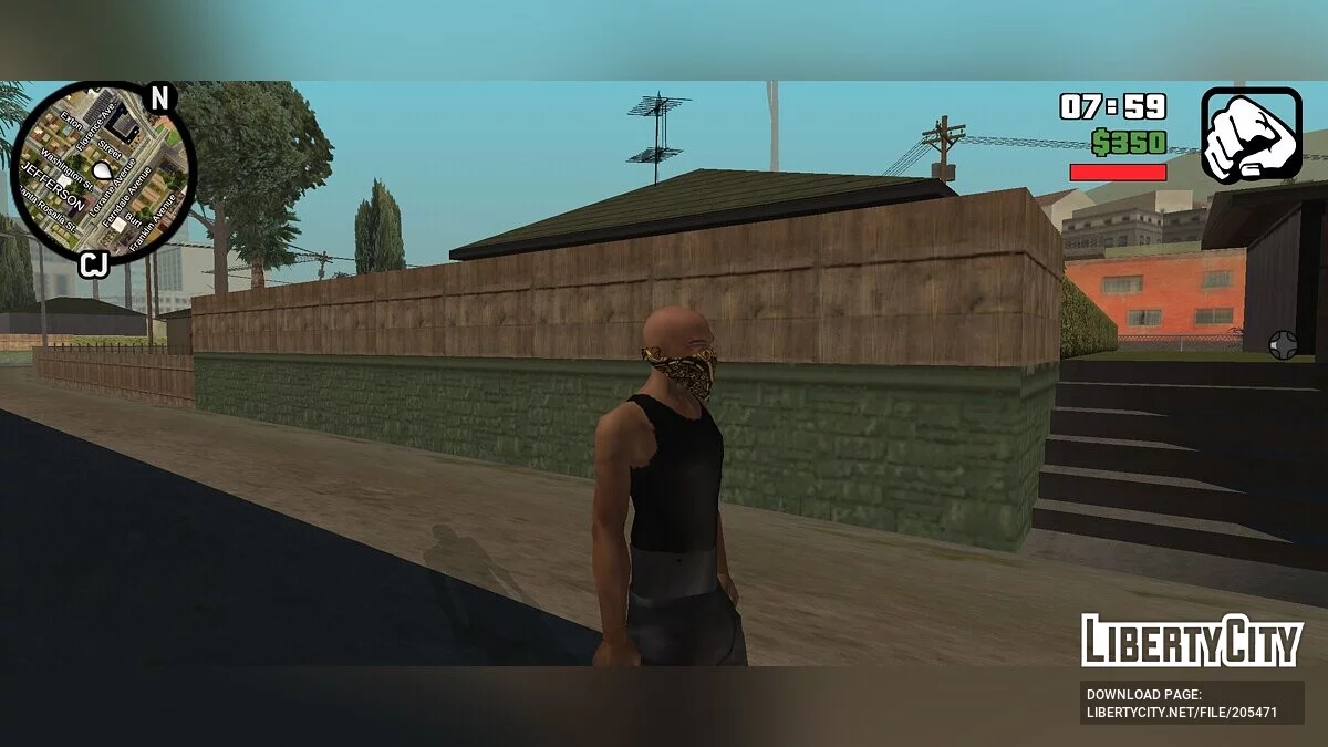 Nouveau Bandana Jaune / GTA San Andreas (iOS, Android)