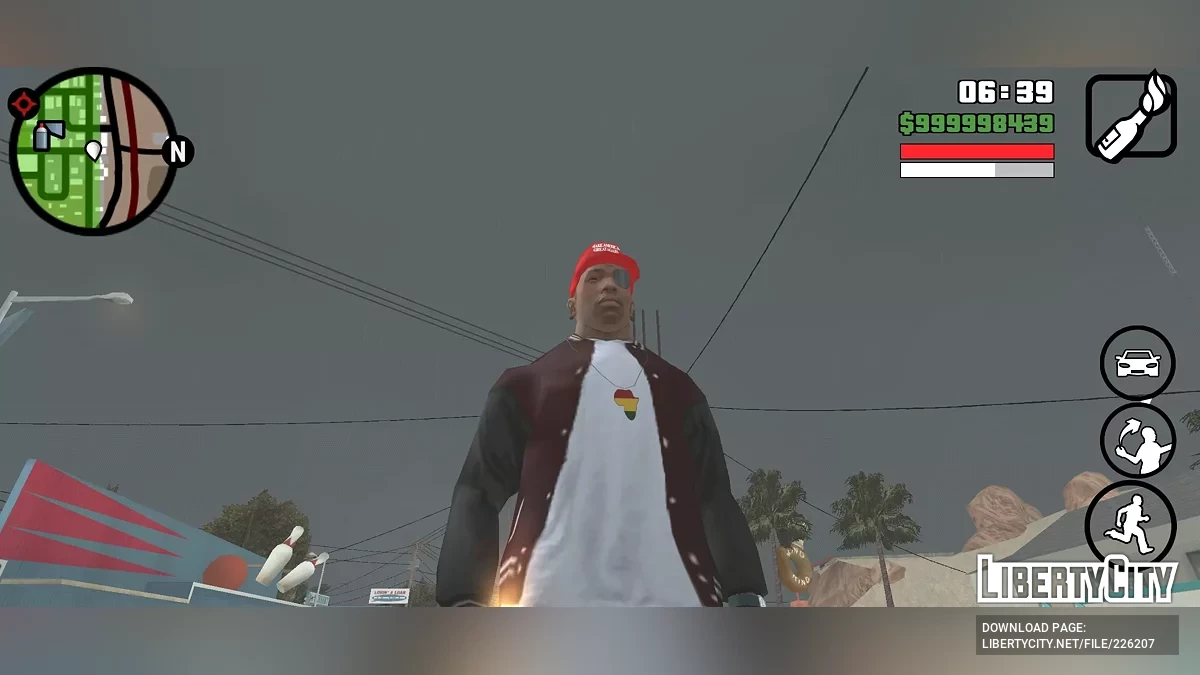 Casquette Électorale Trump 2024 / GTA San Andreas (iOS, Android)