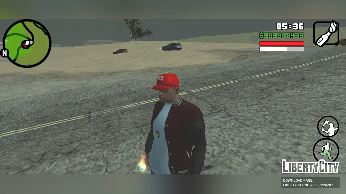 Casquette Électorale Trump 2024 / GTA San Andreas (iOS, Android)