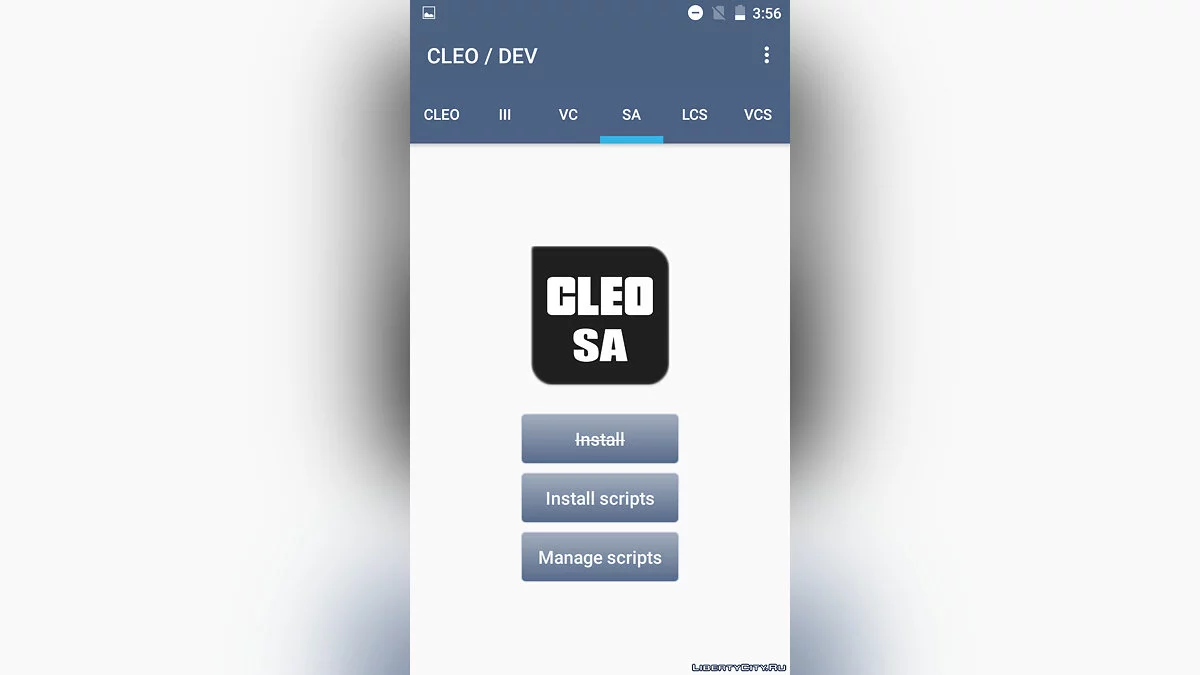 Библиотека CLEO Android 2.0.1 + поддержка PSP (GTA LCS и VCS) / GTA San Andreas (iOS, Android)