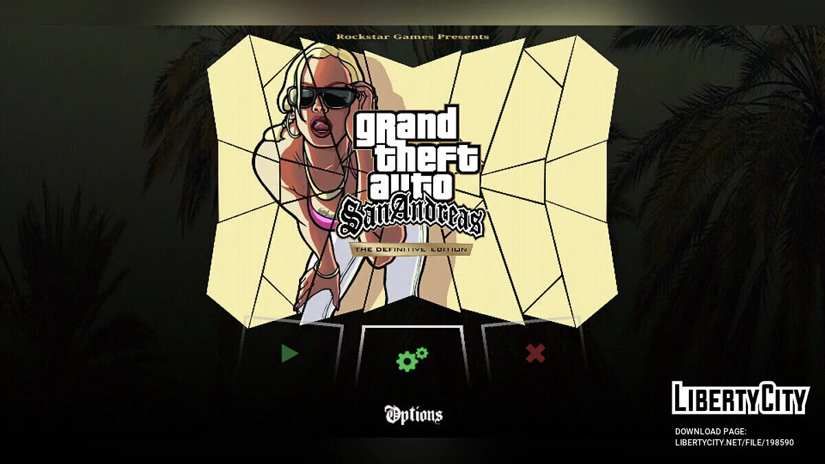 GTA San Andreas: The Definitive Edition - Нові текстури для ігрового меню / GTA San Andreas (iOS, Android)