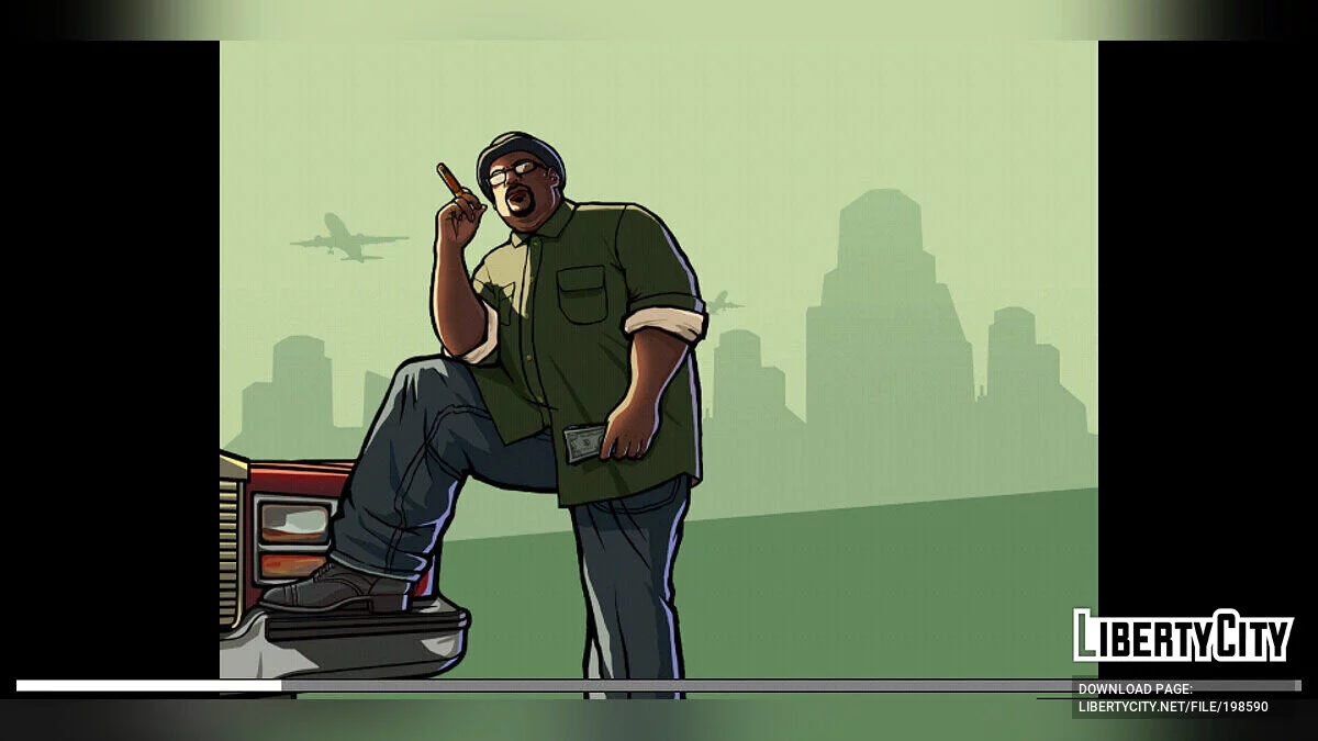 GTA San Andreas: The Definitive Edition - Нові текстури для ігрового меню / GTA San Andreas (iOS, Android)