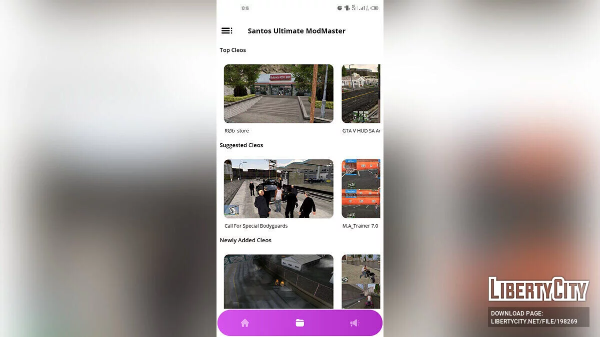 Santos Ultimate ModMaster / GTA San Andreas (iOS, Android)