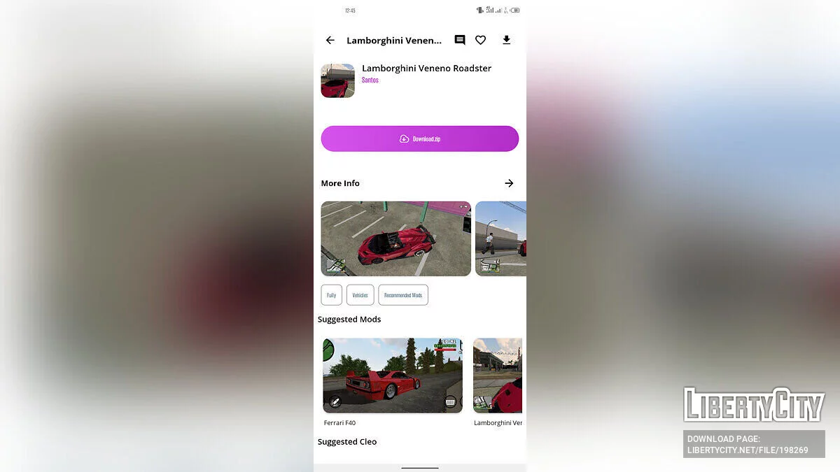 Santos Ultimate ModMaster / GTA San Andreas (iOS, Android)