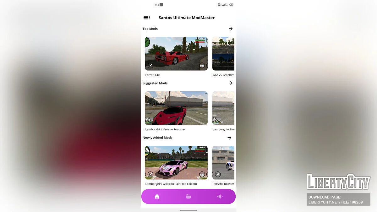 Santos Ultimate ModMaster / GTA San Andreas (iOS, Android)
