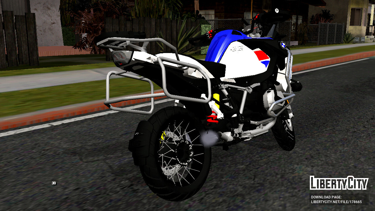 Download BMW F800GS (DFF only) for GTA San Andreas (iOS, Android)