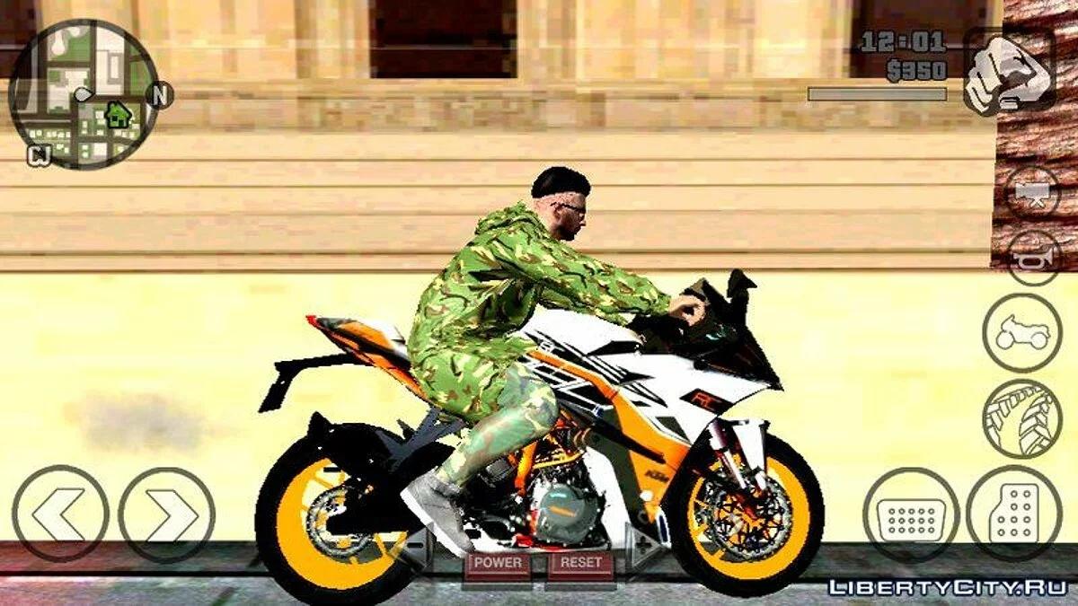 KTM RC 200 / GTA San Andreas (iOS, Android)