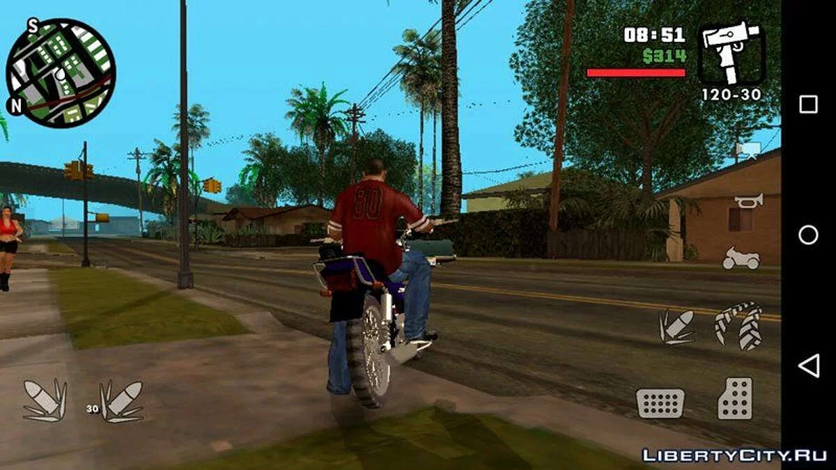 Hero Honda CD 100 Deluxe / GTA San Andreas (iOS, Android)