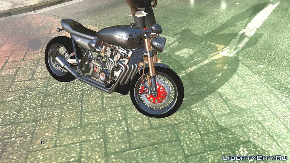 Kawasaki Ninja 750 Cafe Racer / GTA San Andreas (iOS, Android)