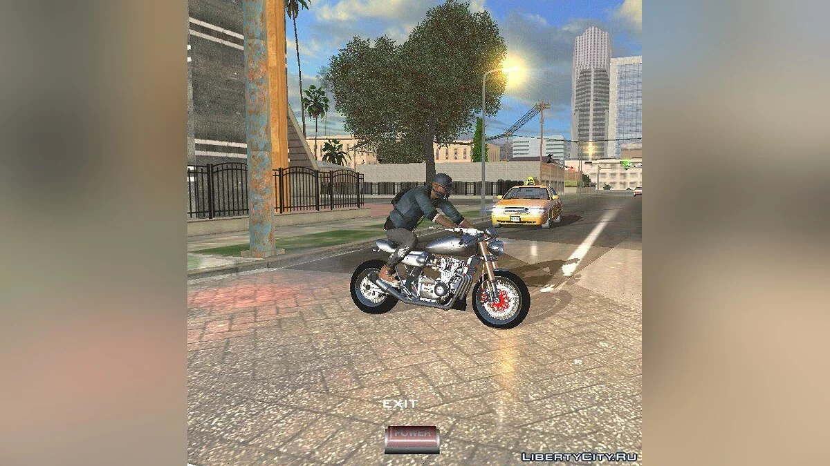 Kawasaki Ninja 750 Cafe Racer / GTA San Andreas (iOS, Android)