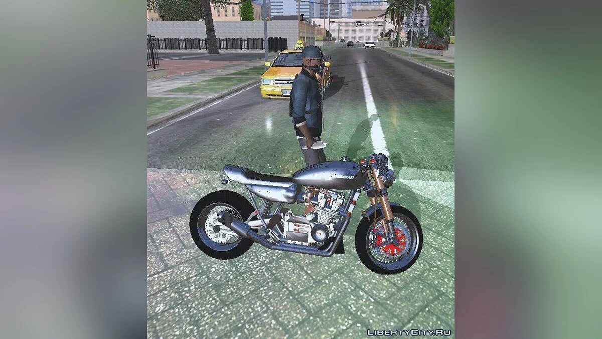 Kawasaki Ninja 750 Cafe Racer / GTA San Andreas (iOS, Android)