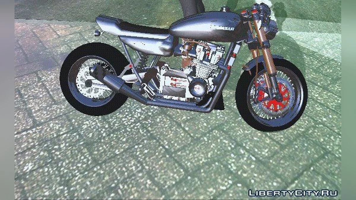 Kawasaki Ninja 750 Cafe Racer / GTA San Andreas (iOS, Android)
