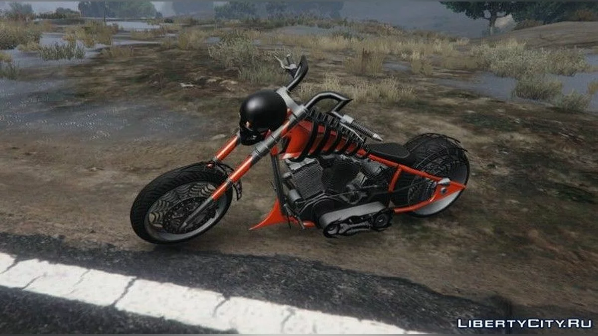 Мотоцикл Sanctus з GTA 5 / GTA San Andreas (iOS, Android)